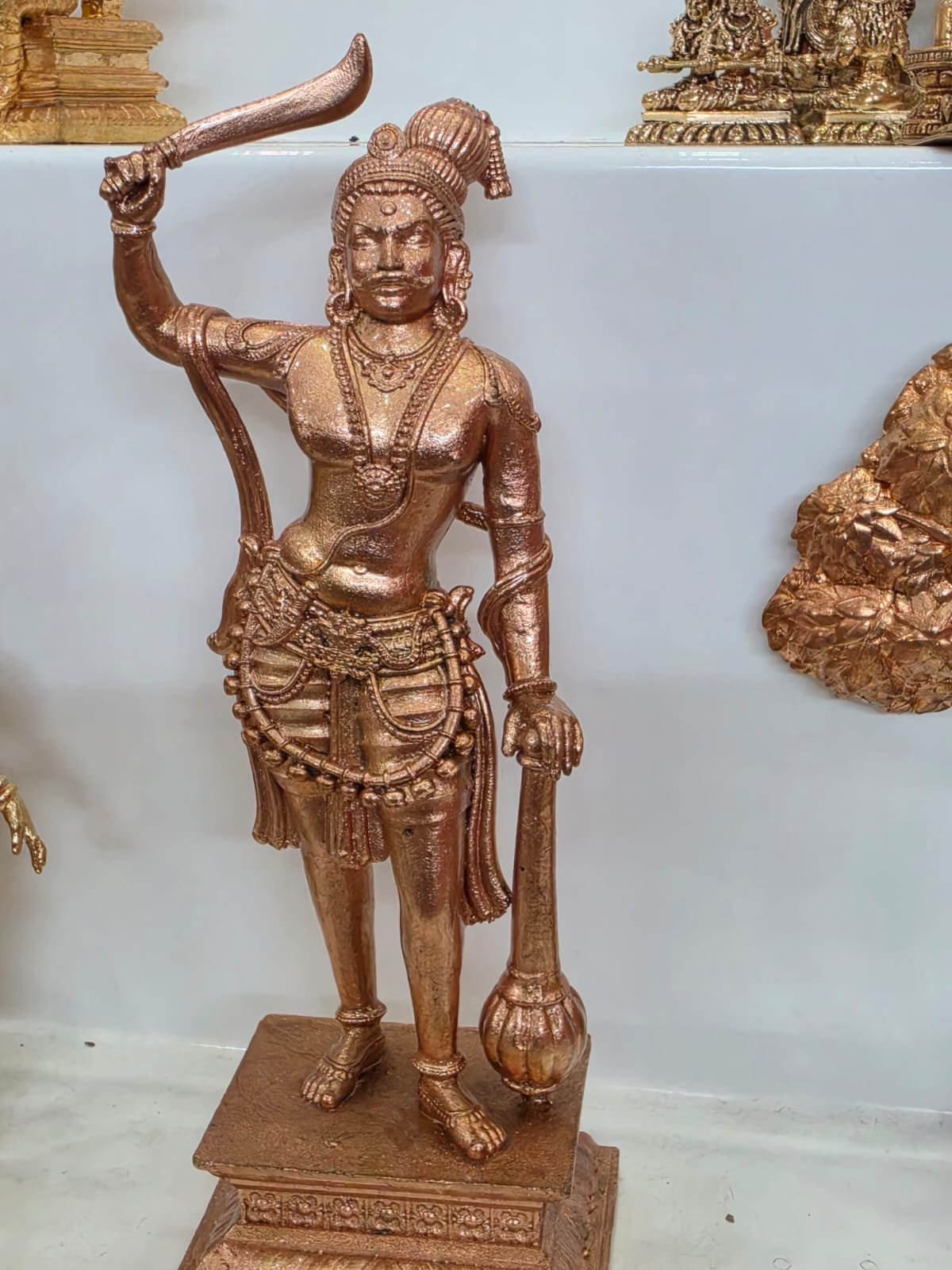 Karuppasamy Deity Standing Idol